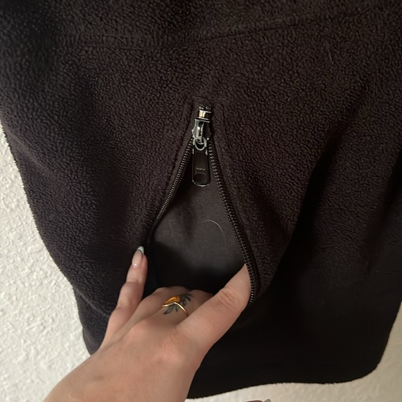 Columbia Fleece Vest Mens Size Large Full Zip Black - Picture 5 of 6